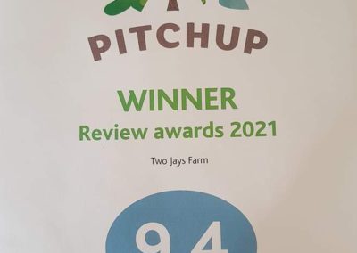 Our PITCHUP.com Award